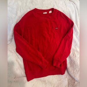 Red Levi’s Crewneck